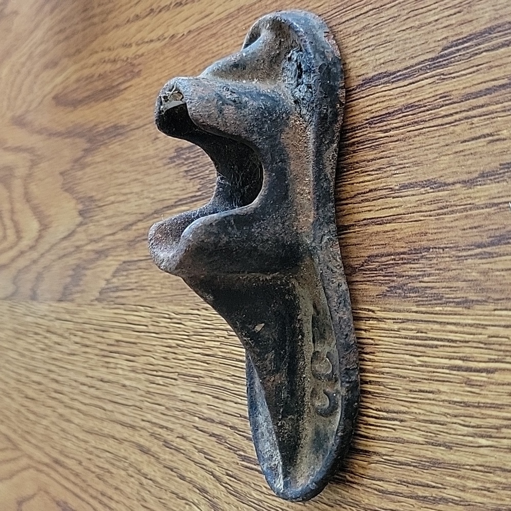 Childs cast iron coddler shoe